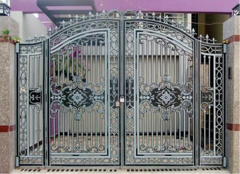 kích thước lỗ ban cửa cổng